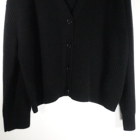 NWOT Quince Mongolian Cashmere Fisherman Cropped Cardigan Sweater Women’s XL - Picture 9 of 10